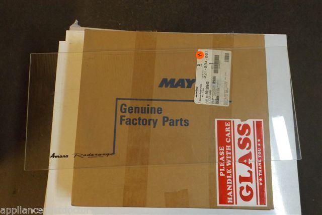 MAYTAG MICROWAVE RO130640 GLASS NEW IN BOX MAYTAG MICROWAVE RO130640 GLASS NEW IN BOX